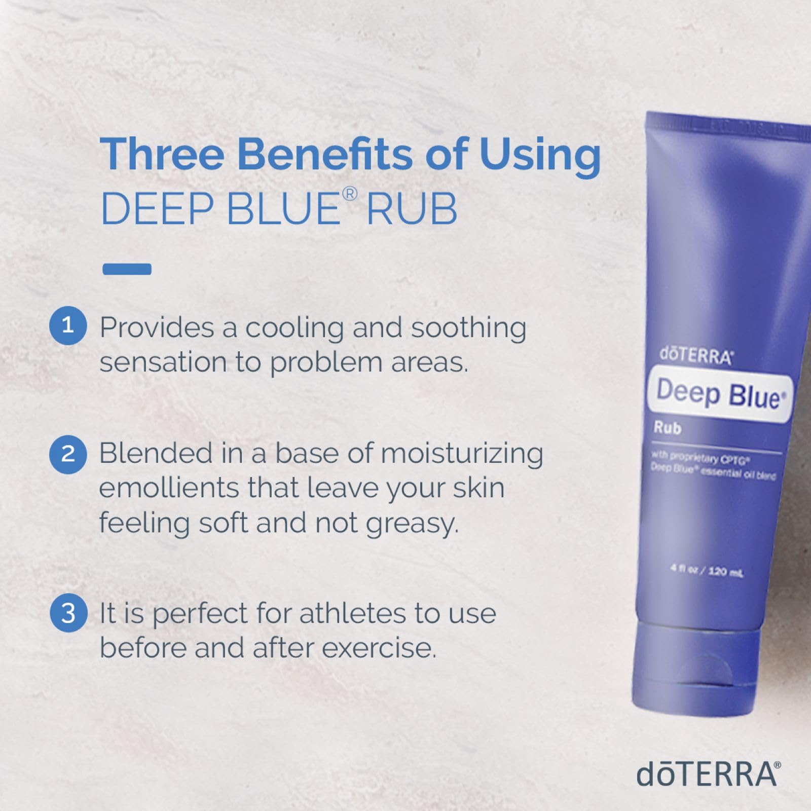Amazon.co.jp: doTERRA ディープブルーラブ 120ml Deep Blue Rub 日々